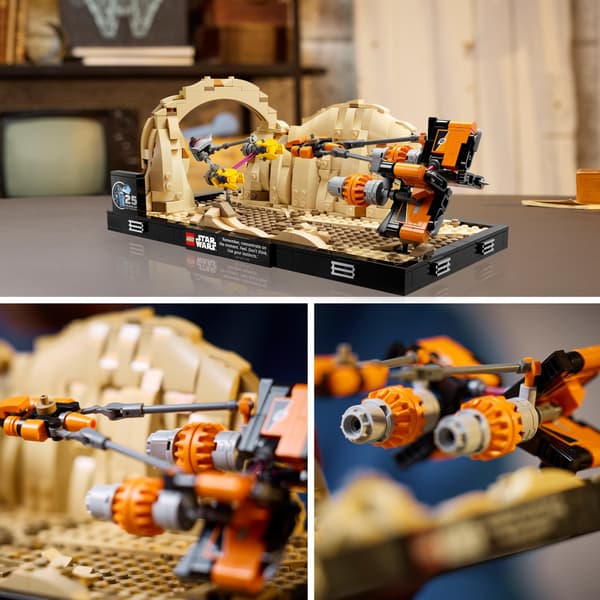 LEGO Star Wars 75380 Diorama: Mos Espa Speeder Race