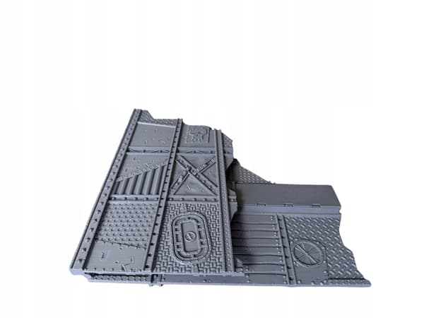 Folding Orc Ruins – Tall (WTC), 3D print for wargames