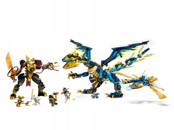 LEGO 71796 Ninjago – Elemental Dragon vs the Empress’s Mech
