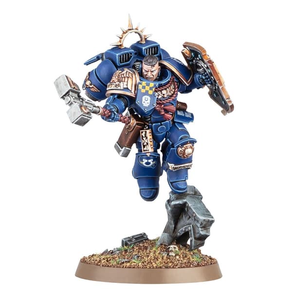 Space Marine Captain with Jump Pack and Relic Shield