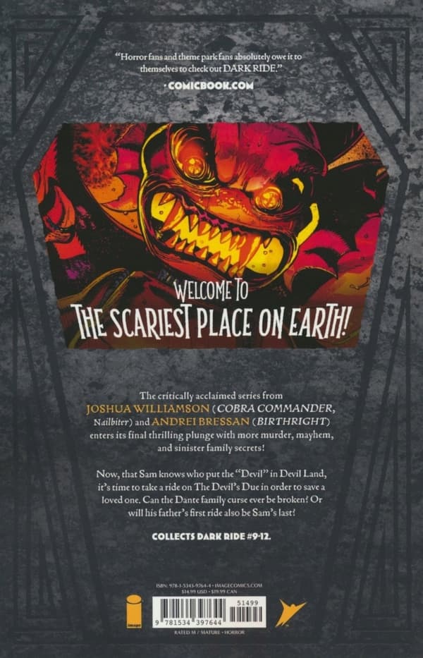 Williamson, Joshua *Dark Ride Volume 3*