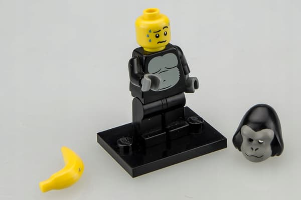 Lego Minifigure col048 Gorilla Suit Guy Gorilla