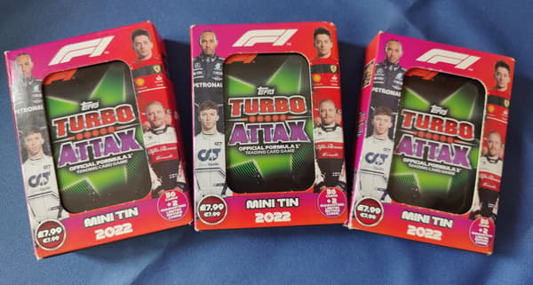F1 Turbo Attax TCG Mini Card Pack