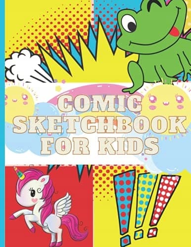 Comic Sketchbook for Kids: Blank comic books – draw your own comics, and G