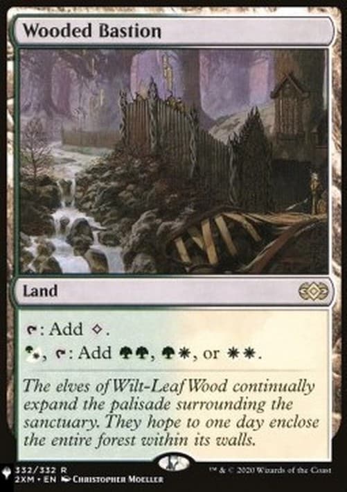 Magic: The Gathering Wooded Bastion
