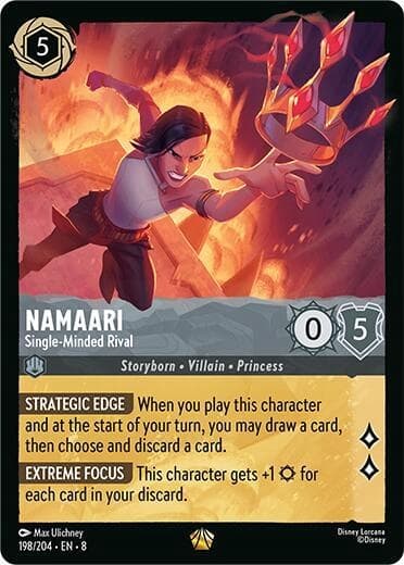 Disney Lorcana: Namaari – Single-Minded Rival (8JAF)