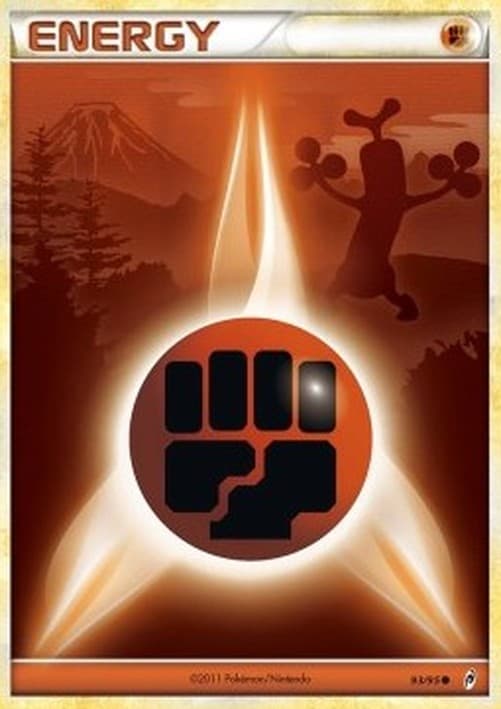 Pokemon Fighting Energy