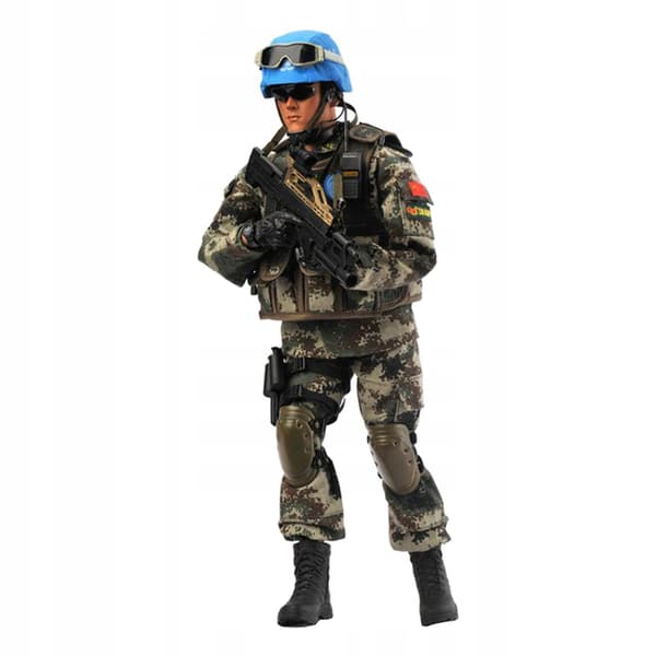 1:6 scale figurine with accessories – army soldier doll
