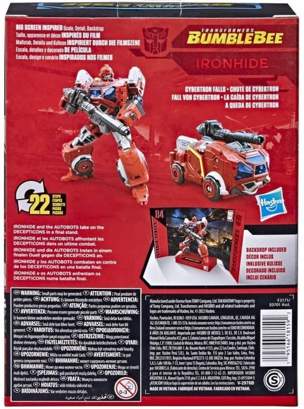 Transformers IRONHIDE DLX TF6 Generations figurine