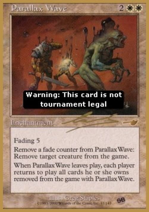 Magic: The Gathering Parallax Wave