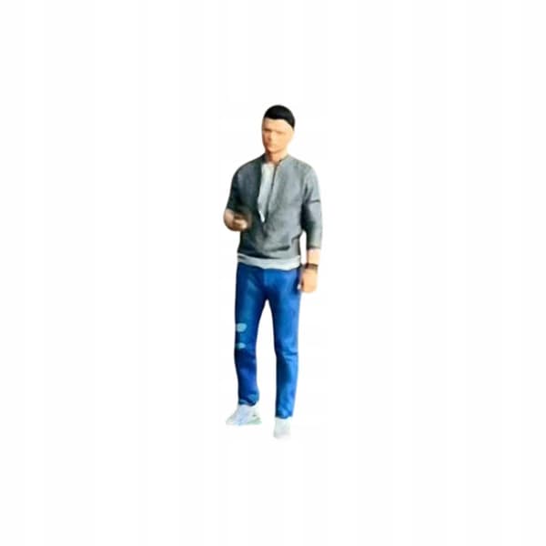 1/64 scale diorama Stylish figurines Desk display by Tiny Hobby Style C