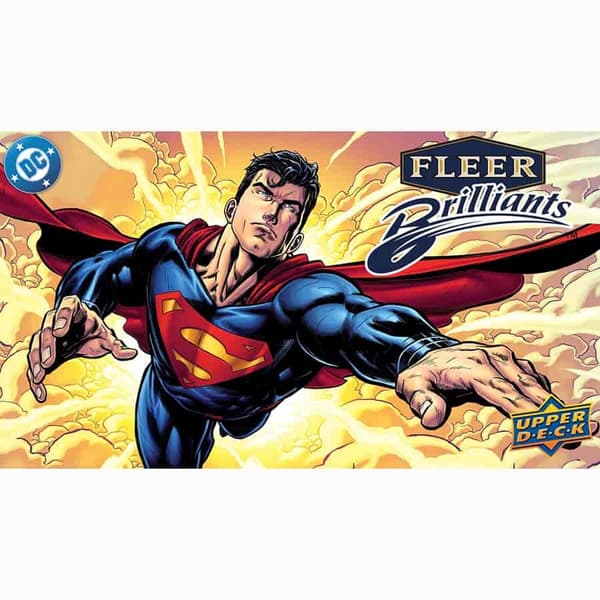 Upper Deck Fleer Brilliant 2025 Superman Mega Box Cards