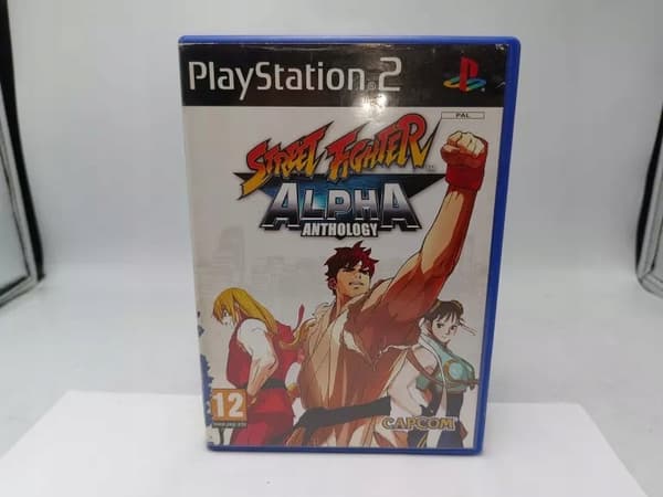 PS2 GAME: STREET FIGHTER ALPHA ANTHOLOGY