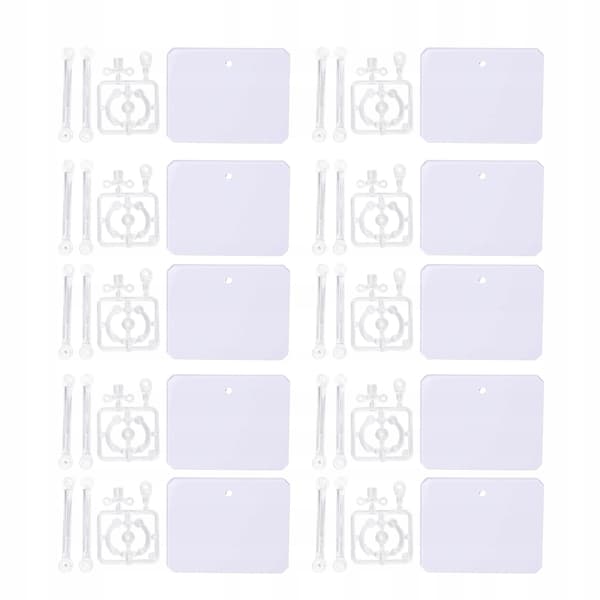 10pcs Installation Instructions Assembly Diagram Display Base Bracket BS