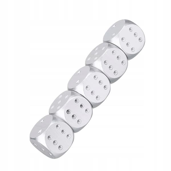5-piece aluminium poker set with a storage case for A7