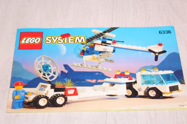 LEGO CITY TOWN 6336 INSTRUCTIONS: Launch Response Unit – A UNIQUE SET