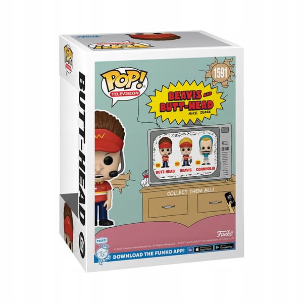Asmodee Czech Republic Funko POP TV: Beavis & Butt-head S2 – Butt-head