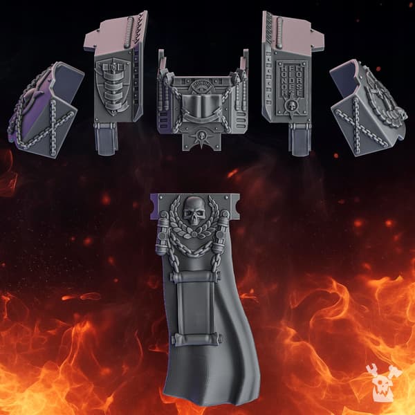 Pactum Aeternum Warden Stormdread Bits Set x6 Dakk