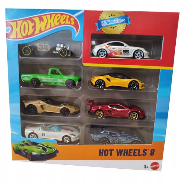 HOT WHEELS 8-PACK CAR SET, 8-piece HPV78-N0723