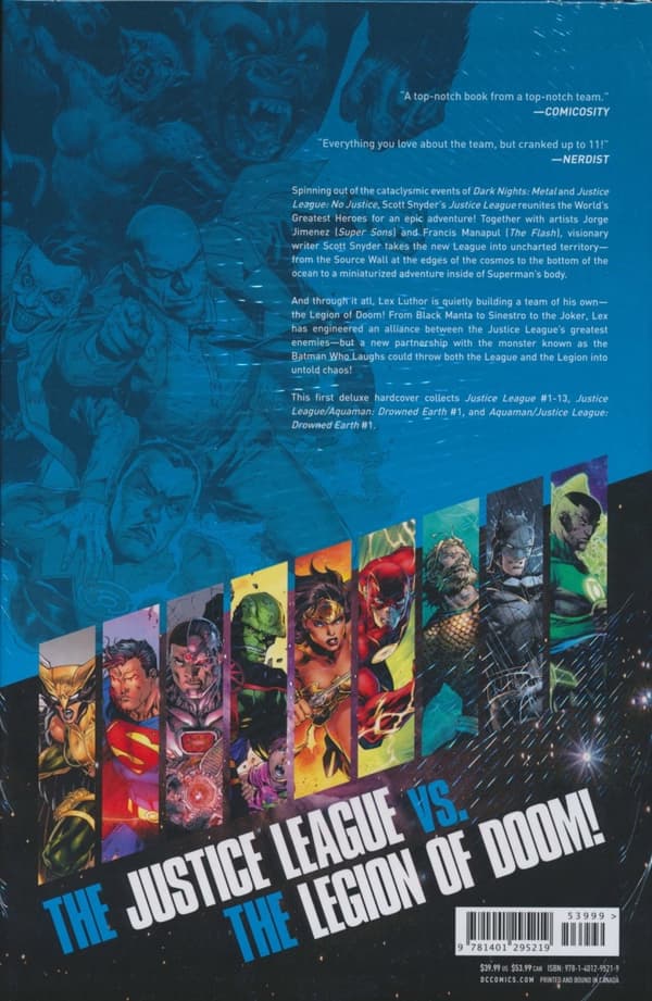 TD2: JUSTICE LEAGUE BY SCOTT SNYDER DELUXE EDITION