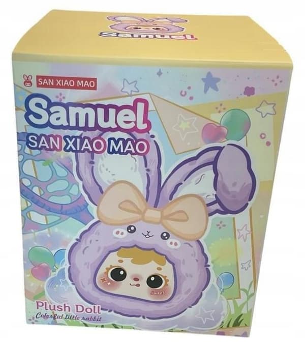 Small Rabbit Blind Box Samuel soft toy keyring, 1 piece