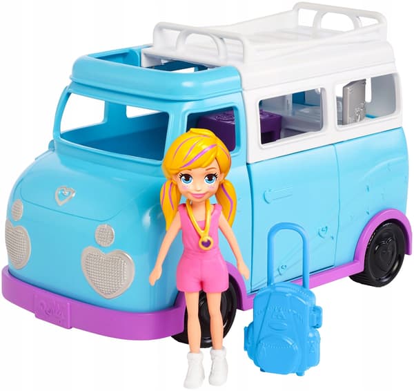 Polly Pocket Figures – Camping Campervan