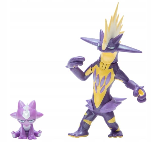 SET OF 2 POKÉMON SELECT EVOLUTION PACK TOXEL & TOXTRICITY FIGURES – TOY