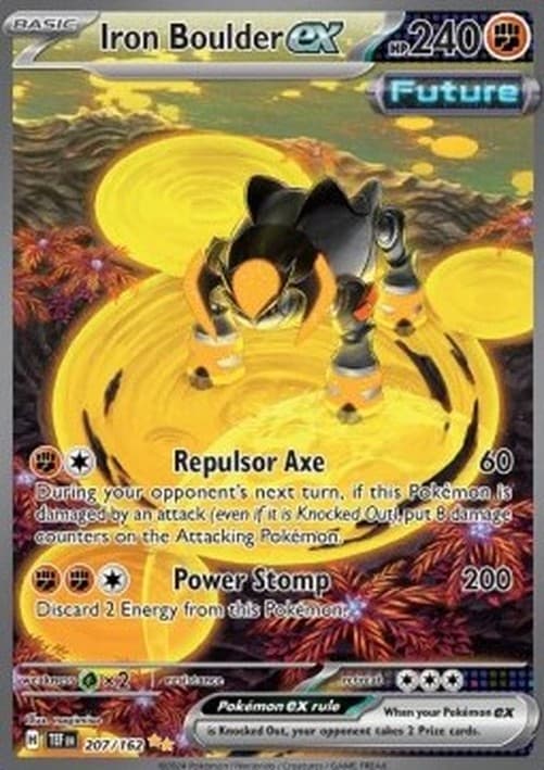 Pokemon Iron Boulder ex