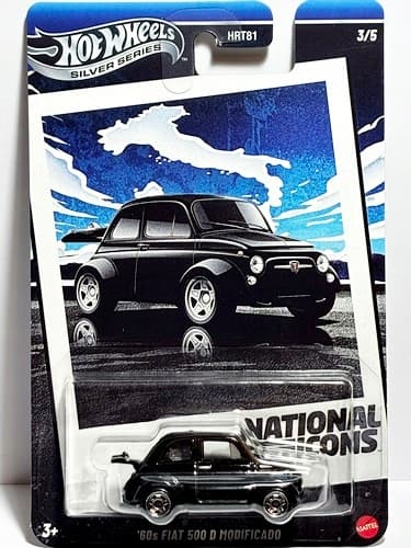 HOT WHEELS – 60s FIAT 500D MODIFIED (B7)