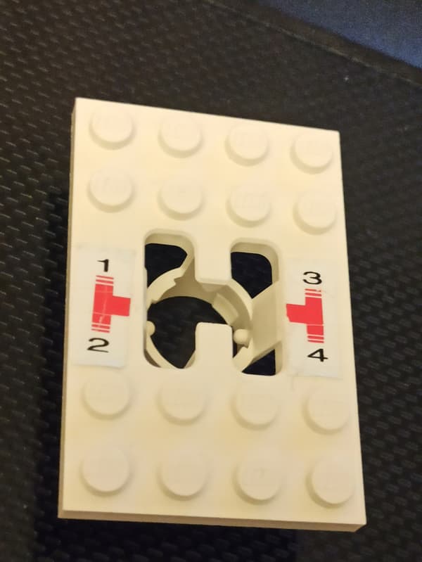 Lego 6543pb01 Technic Super Car Gear Shift Plate – Set 8880, 1 piece