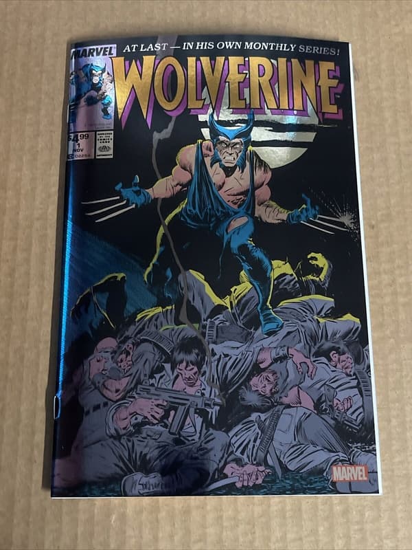 Marvel Wolverine Facsimile No. 1 Comic Book 2024 (in English) FOIL