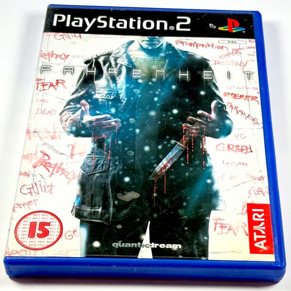 Fahrenheit PlayStation 2 PS2