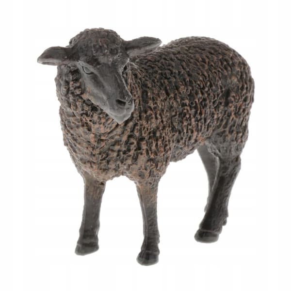 A realistic plastic animal figurine