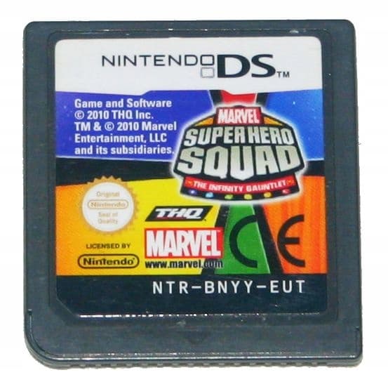 Marvel Super Hero Squad – a game for the Nintendo DS.