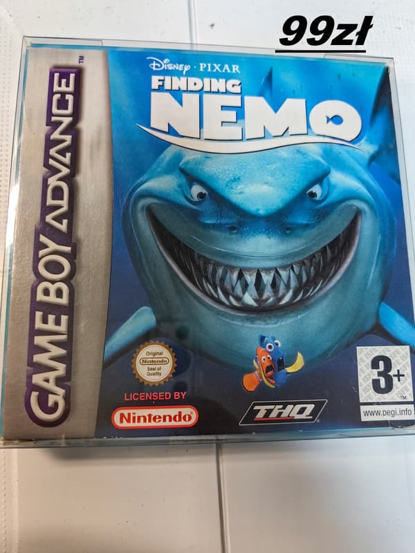 Finding Nemo, GBA Gameboy Advance game – Where’s Nemo? – Unique item – SklepRetroWWA