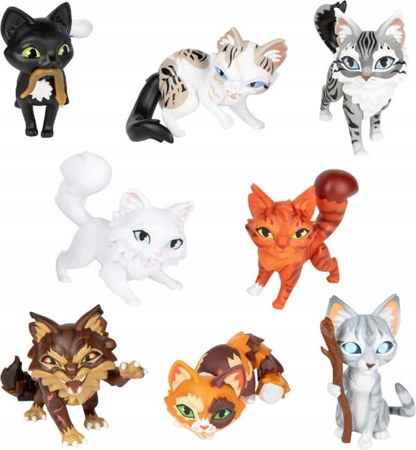 WARRIOR CATS: WARRIORS – RANDOM KITTY FIGURINE, 6.3 cm, ORIGINAL SERIES 2