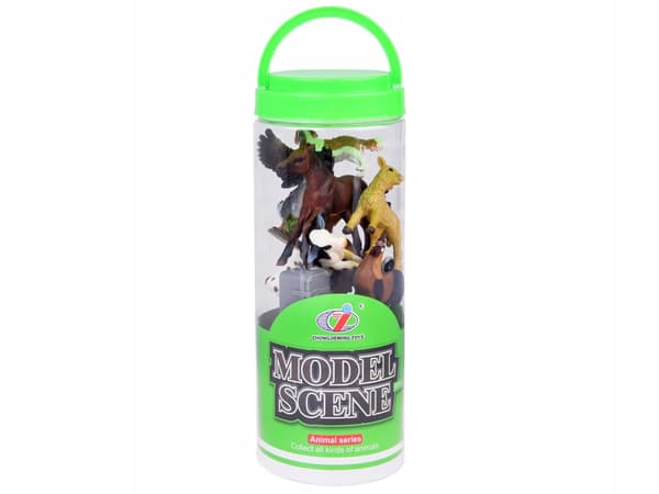 FARM ANIMALS FARM SET (17 PIECES)