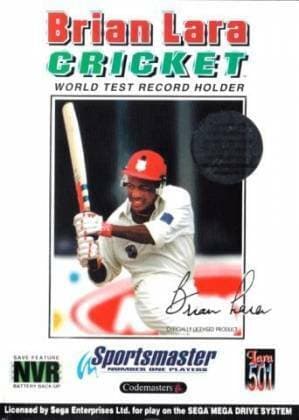 Brian Lara Cricket for Sega MegaDrive