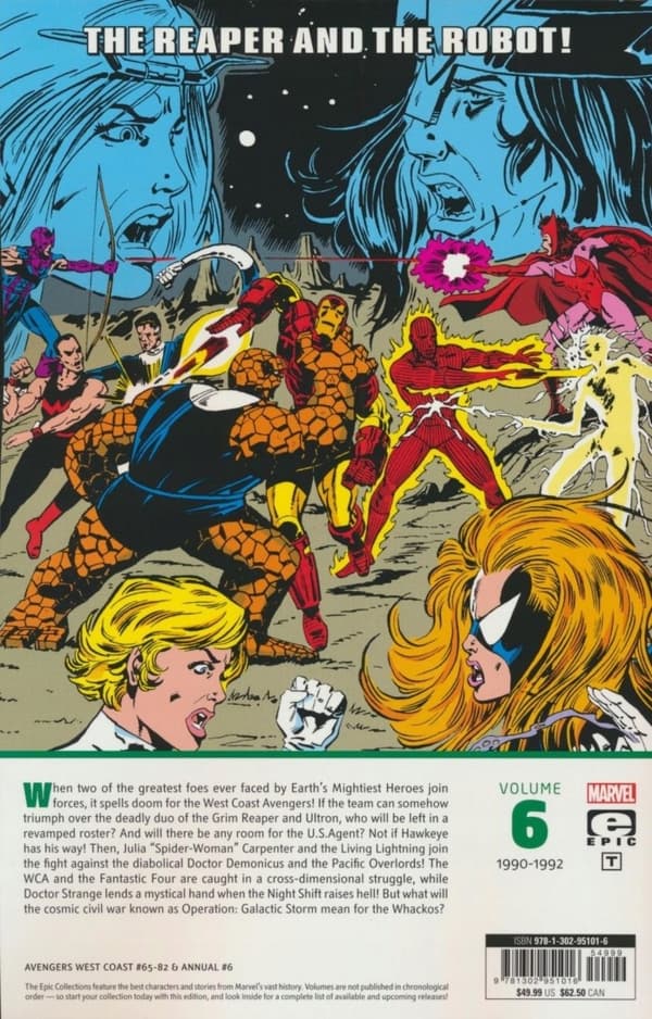 AVENGERS WEST COAST EPIC COLLECTION CALIFORNIA