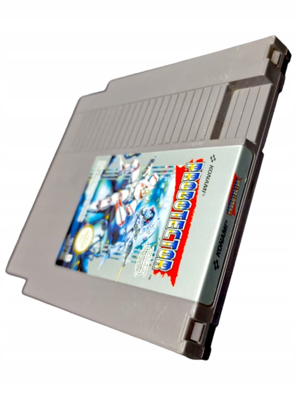 Probotector CONTRA Nintendo NES game + plastic protector