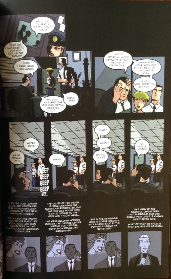 Bendis – Powers: Who Killed Retro Girl? + autograph
