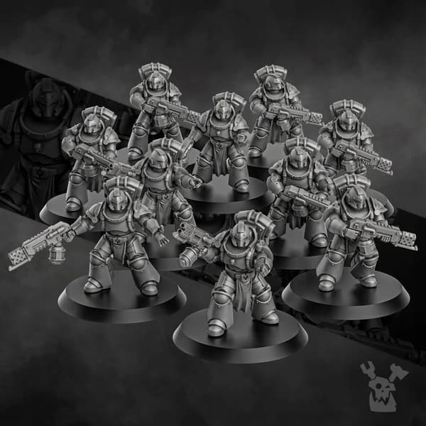 Space Knights Team Ignitium x5 DakkaDakkaStore