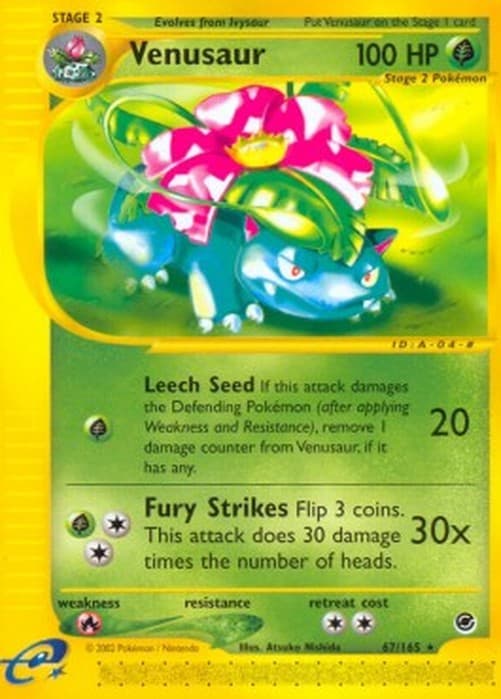 Pokemon TCG Venusaur