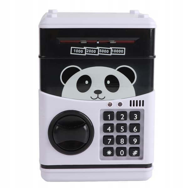 A small, charming coin box. Password lock. JS Security