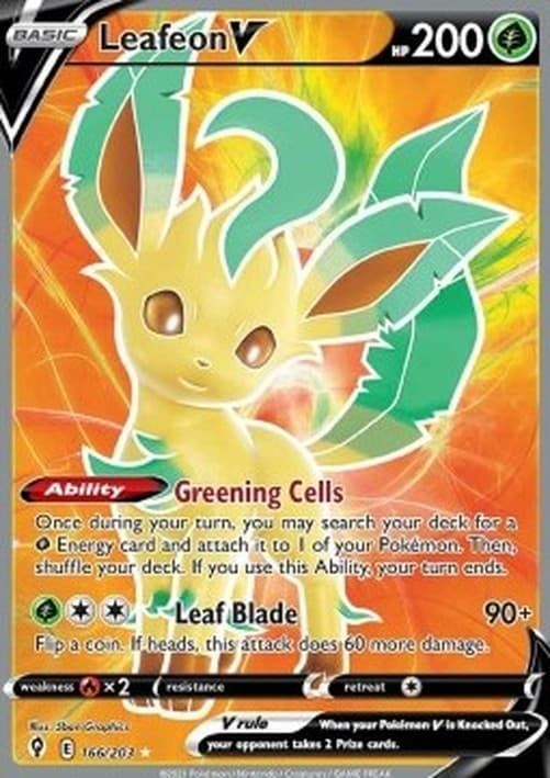 Pokemon Leafeon V