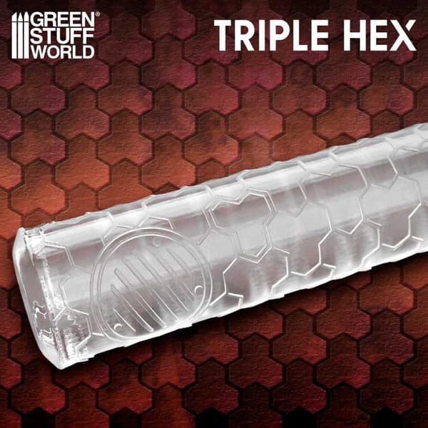 GSW 1161 ROLLING PIN - TripleHex (dough rolling pin)