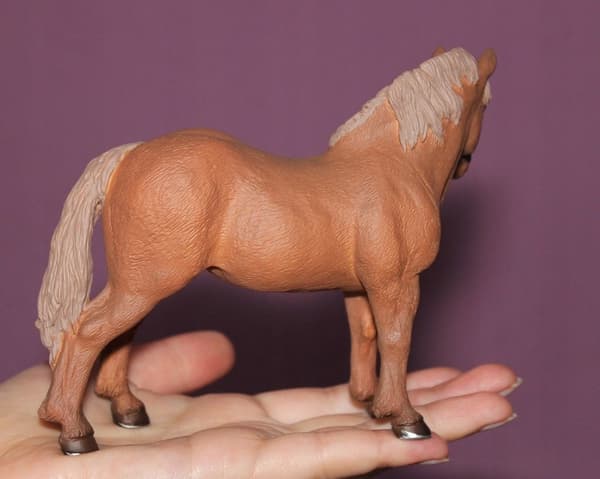 Mojo: A Suffolk mare – hand-painted figurine