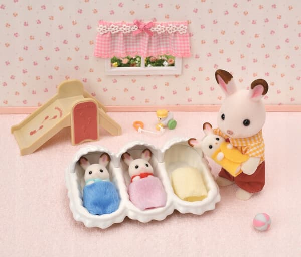 Sylvanian Families Rabbit Triplets 5532