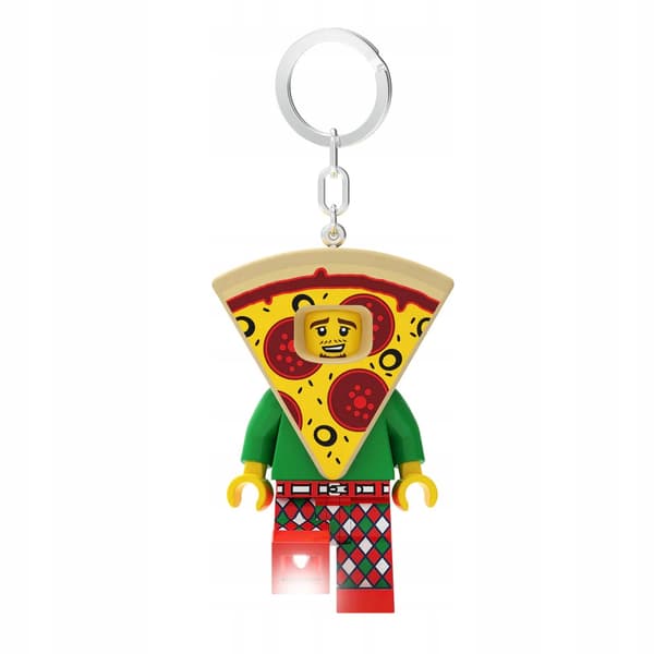 LEGO LED TORCH KEYRING – PIZZA KEYRING WITH TORCH