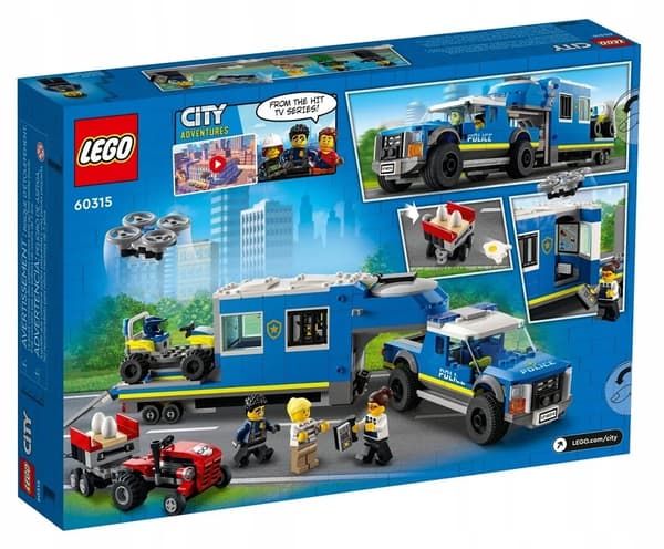 LEGO CITY MOBILE POLICE COMMAND CENTRE 60315